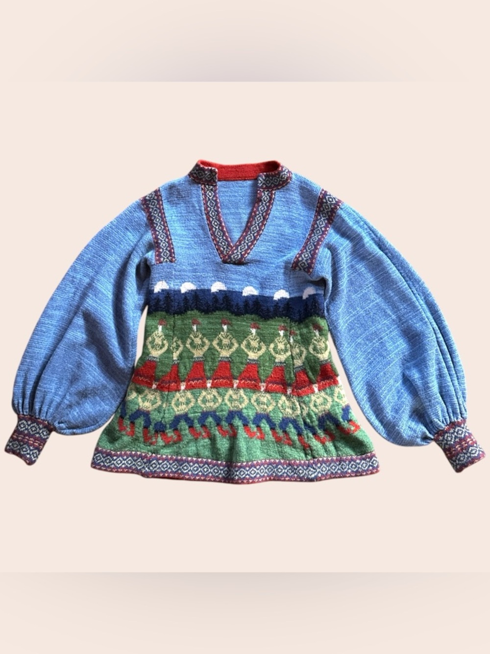 Vintage Novelty Knit Sweater